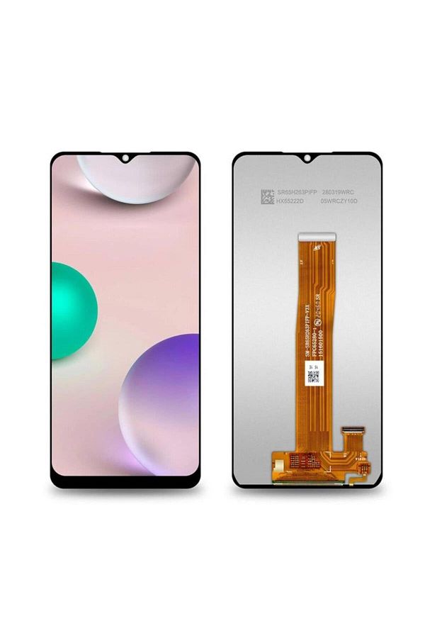 Samsung-Galaxy M12 M127 Compatible LCD Display Touch Black Without Hk Service Frame 1