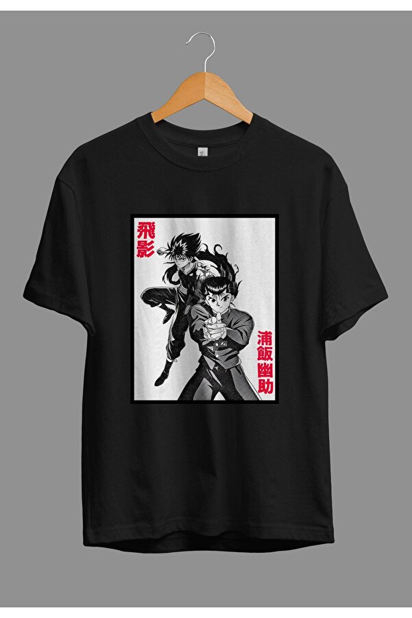YU YU HAKUSHO Yu Yu Hakusho Anime Character Print T-Shirt Men's L size /eaa493134