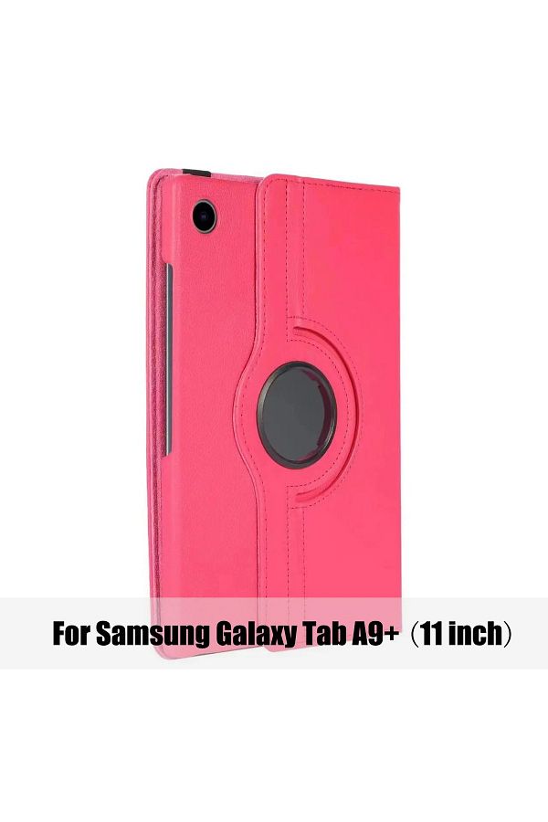 GoGoPlus-Samsung Galaxy Tab A9 + Plus (11 بوصة) 2023 PU Wake Function 360 Rotating Stand Case Tablet x210 1