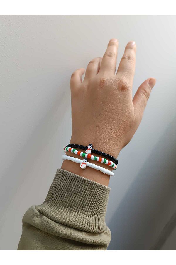 Snowman bracelet shop