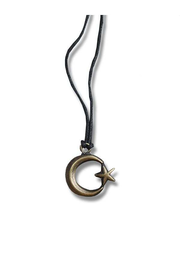 Turkish flag necklace cheap