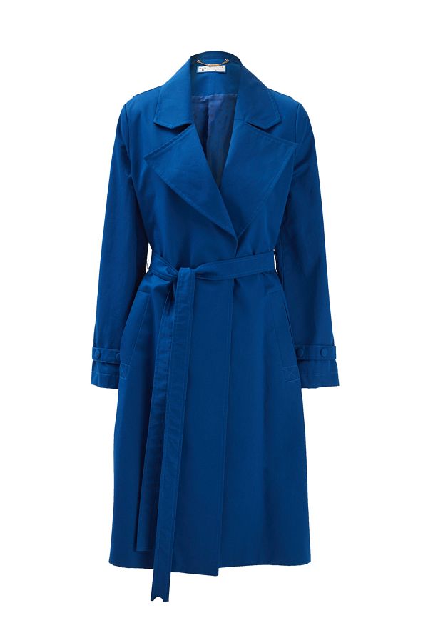 Perspective Anderson Regular Fit Men s Collar Below Knee Parliament Color Women s Trench Coat Trendyol