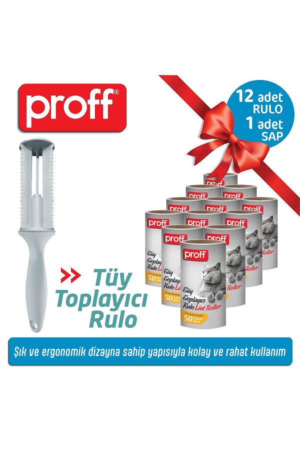 Proff-جهاز تجميع الوبر 12 قطعة بديلة (12 × 50 = 600 ورقة) 1