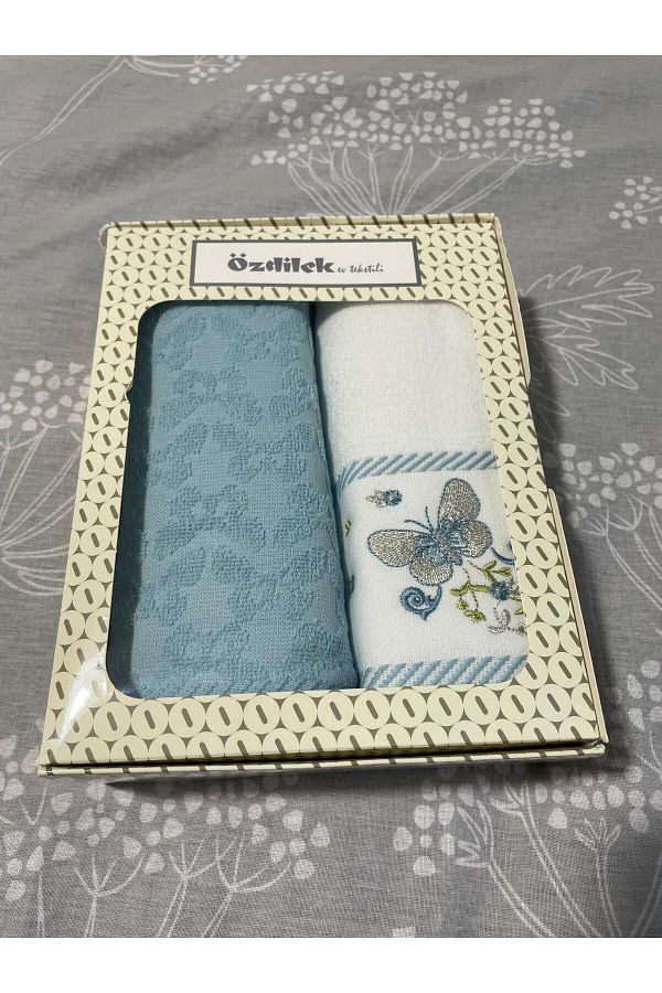 Özdilek-Daisy Border Boxed of 2 50*90 cm 1