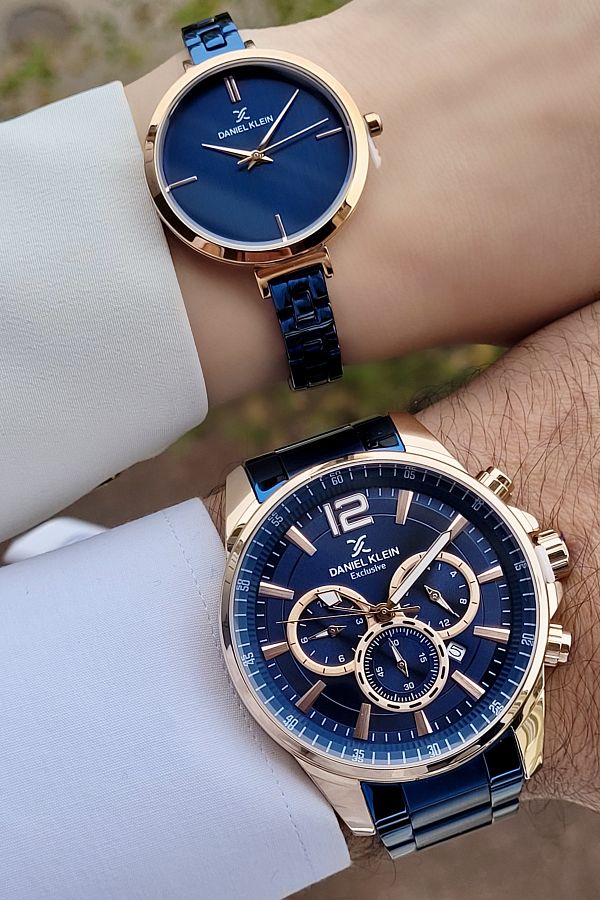 Daniel klein navy blue watch clearance