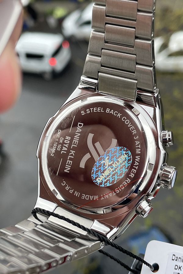 Daniel Klein Waterproof Original Men s Steel Wrist Watch And Bracelet Trendyol