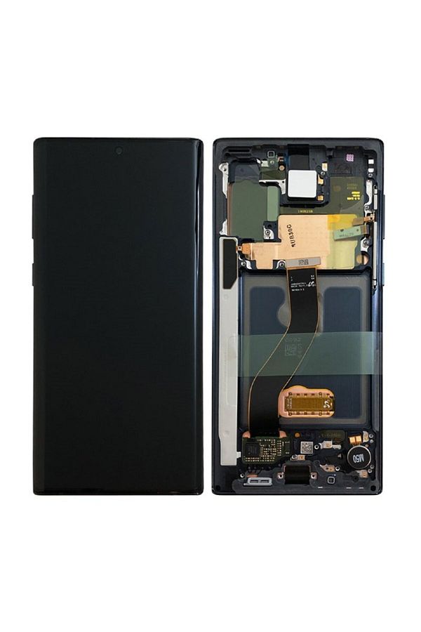 Samsung-Galaxy Note 10 N970 Compatible LCD Display Touch Black Service Gh82-20818a 1