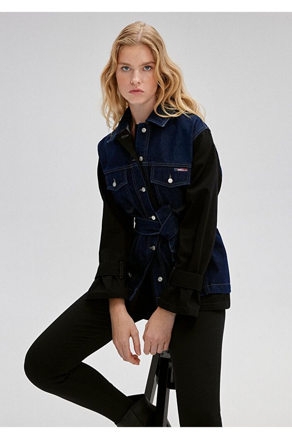 Mavi-COPENHAGEN Rinse Piece Denim Jacket 1110319-86717 1
