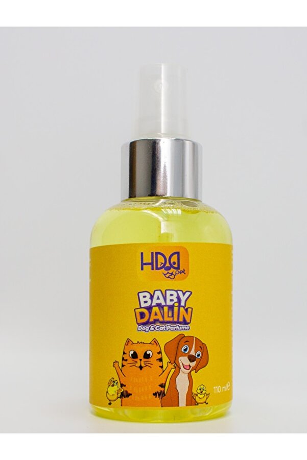 HDD BABY DALİN BEBEK ŞAMPUANI Kokulu Kedi Ve Köpek Tüy Bakım Spreyi Parfümü 110 ML