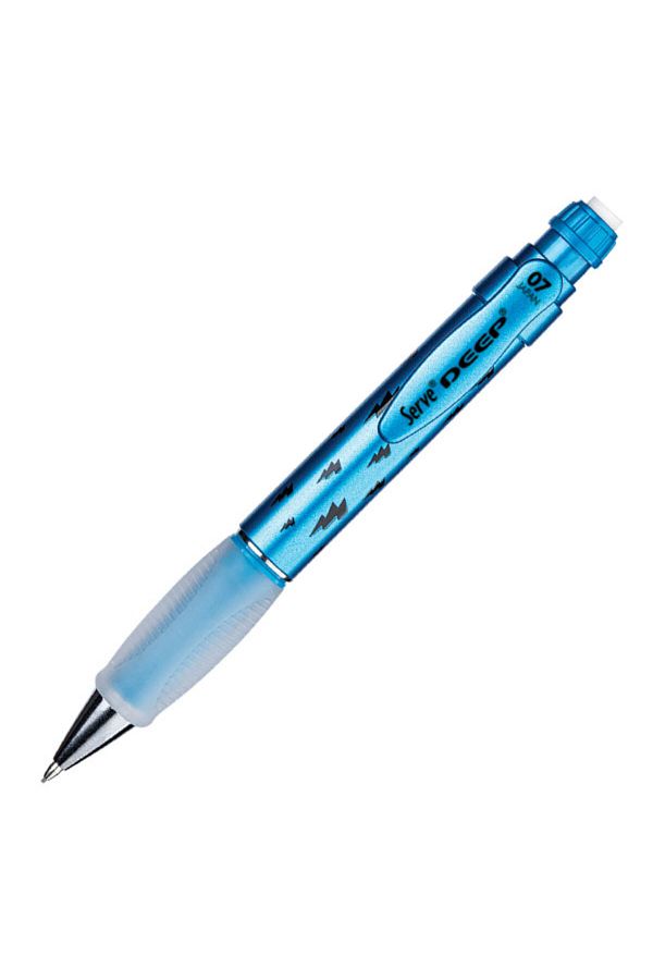 Serve-Deep Mechanical Pencil 07 Mm Metallic Blue Sv-deep-07-dmmv 1