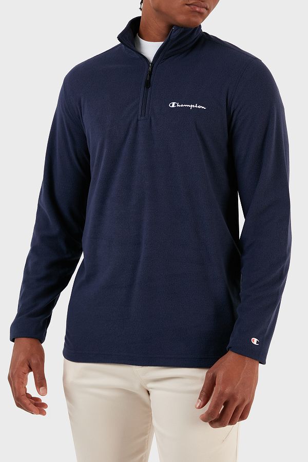 Champion Half Zipper Soft Woven Micro Fleece Sweat Men s SWEAT 216695 MMB BS526 Trendyol