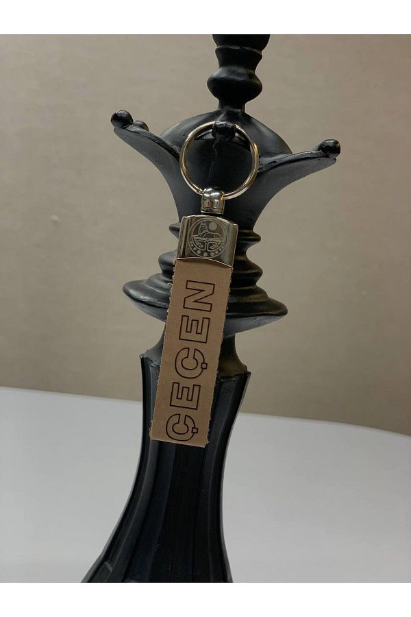 daymohk-Chechen Keychain - Genuine Leather Içkerya (ICHKERIA) 1