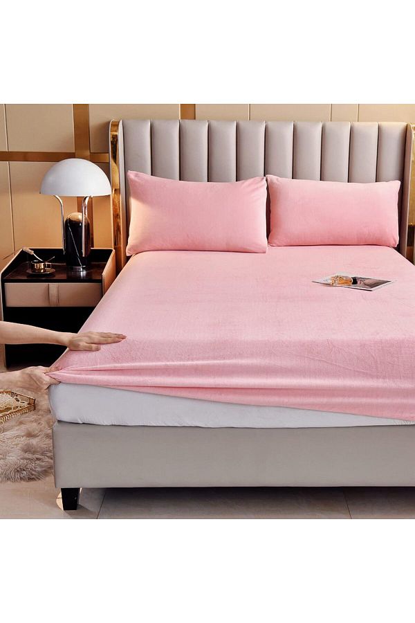 Good Morning-Ranforce Fabric Elastic Sheet Set and Pillowcase Double - Single 1