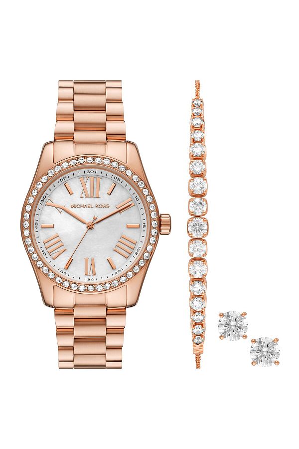 Michael kors bracelet and earring set top