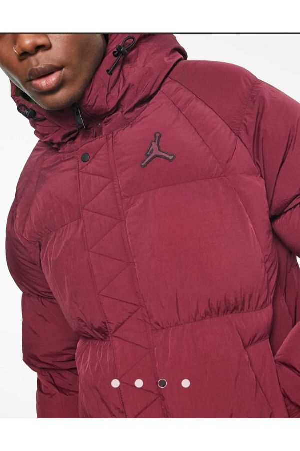 Jordan puffer best sale jacket red