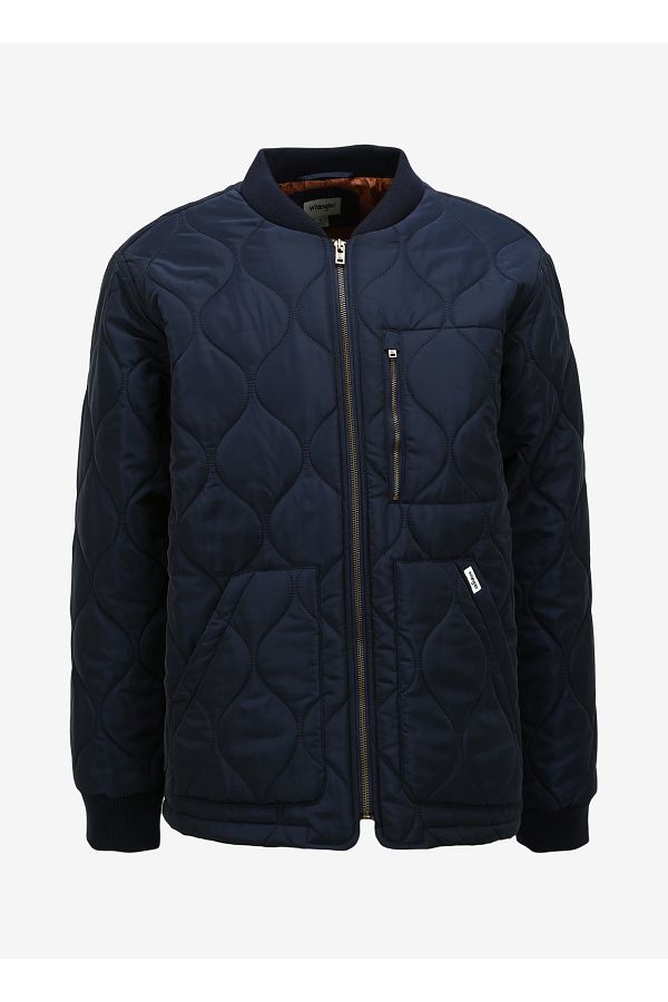 WRANGLER-Jachetă pentru bărbați, albastru bleumarin, cu ajustare normală, W40KWU114 1