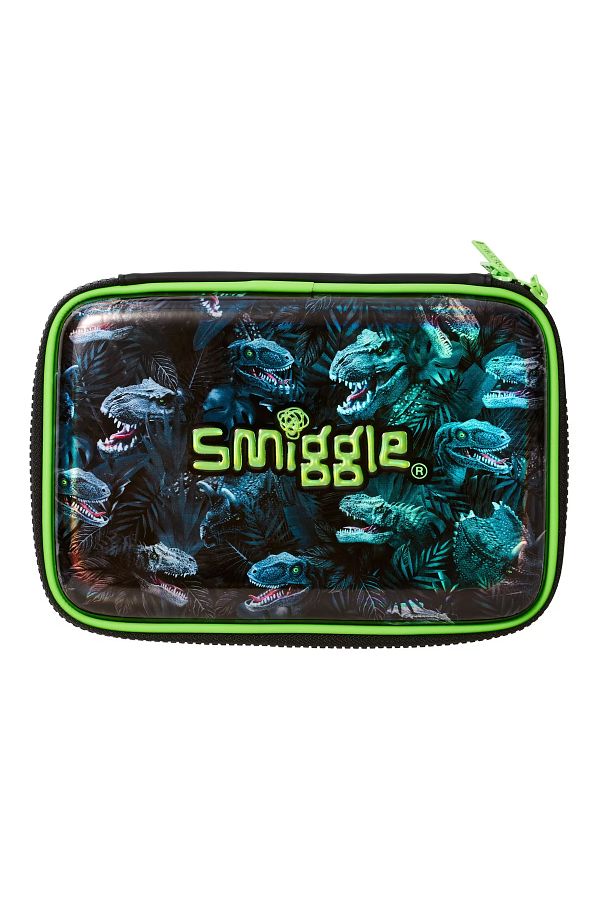 SMIGGLE-2 Layer Dinosaur Patterned Pencil Case 1