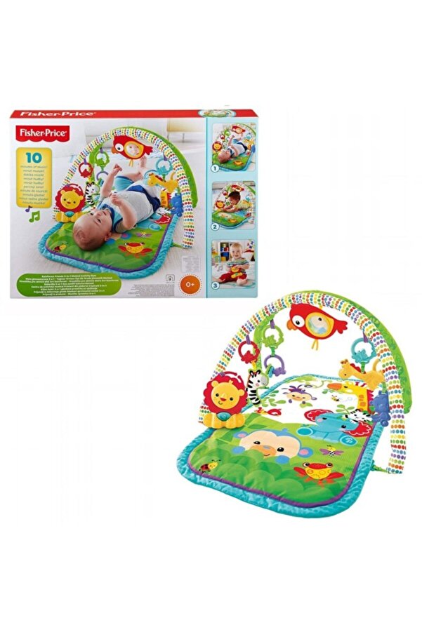 Fisher Price Yağmur Ormanı 3ü1 Arada Jimnastik Merkezi