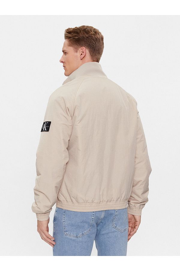 Calvin Klein Jacket Beige Oversize Trendyol