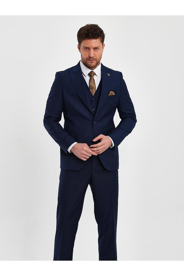 terzi ayhan Vest Slim Fit Suit - Slimfit, Choose One Size Larger.