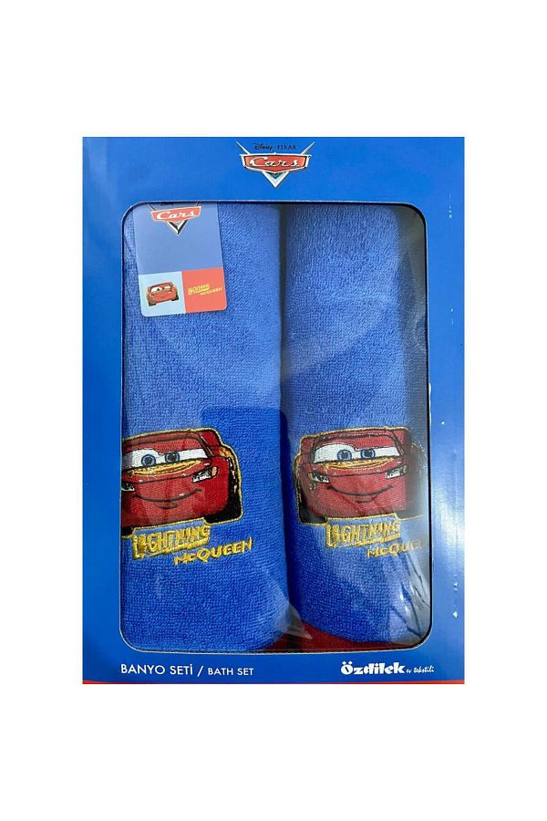 Ozdilek Disney Cars Mc Queen Bathroom Set Blue Trendyol