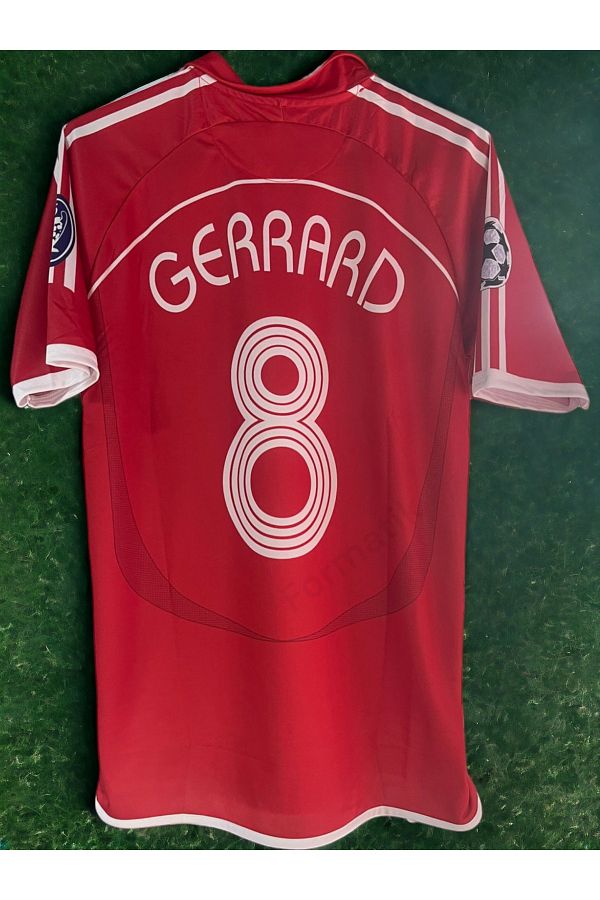 forMAtik-Retro Gerrard Jersey with UCL patch 1