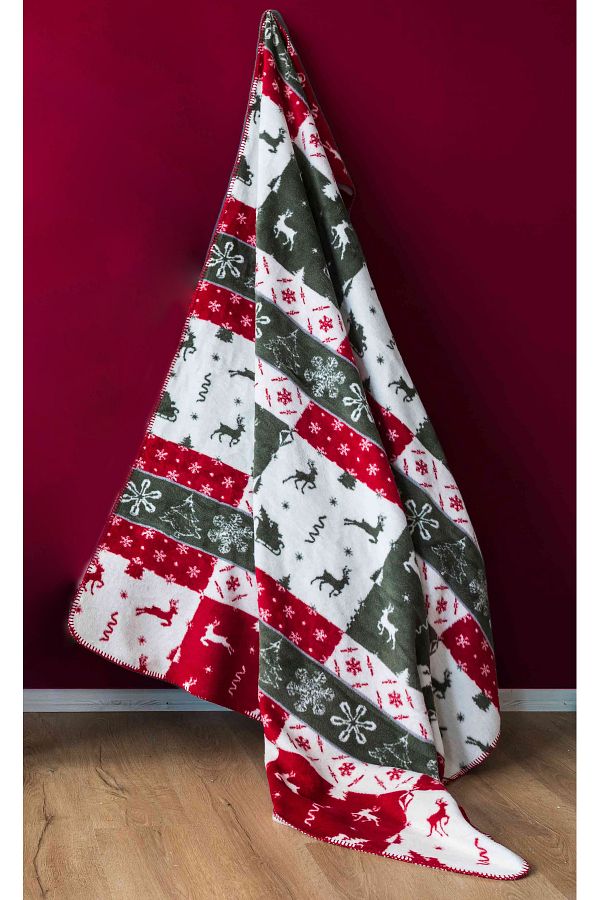 SESL HOME Cotton Christmas Blanket