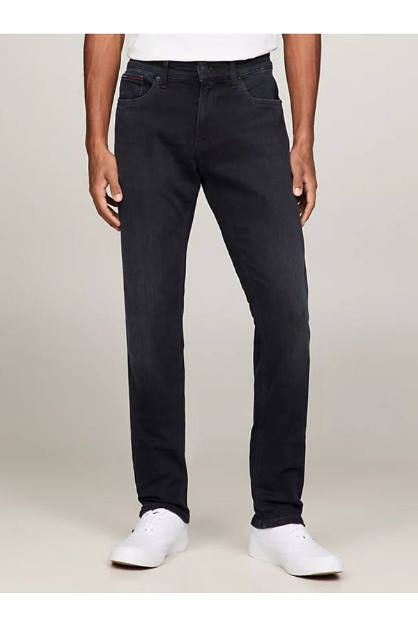 Tommy Hilfiger Scanton Slim Fit Black Faded Jeans Trendyol