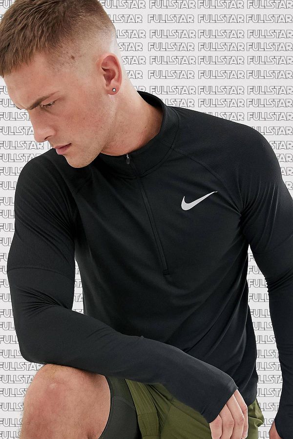 Nike Dri Fit Element Top Half Zip Sweatshirt Men s Long Sleeve