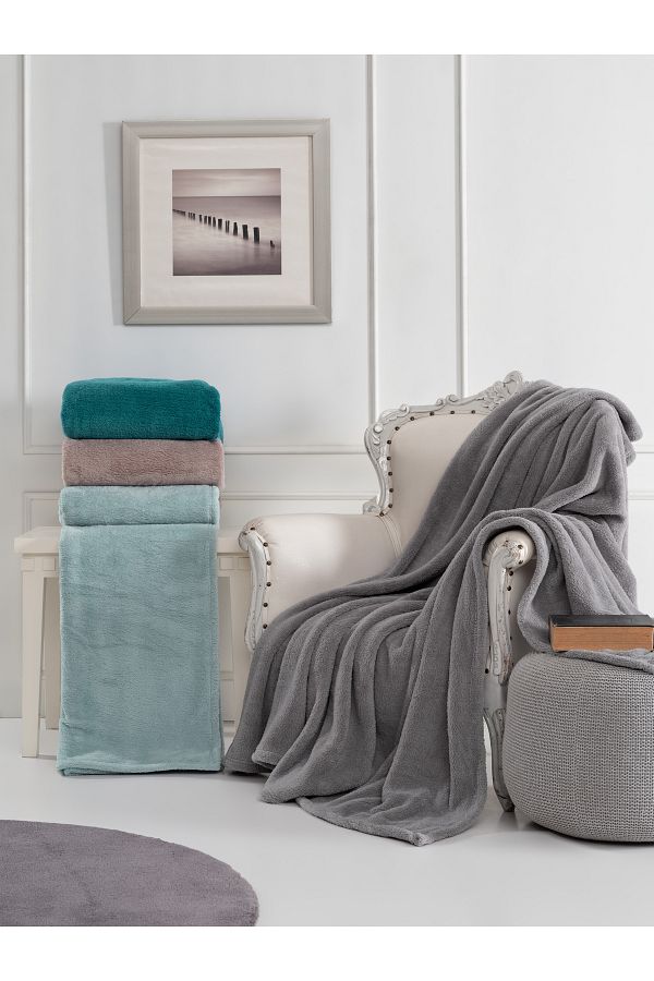 Babada Home SOFT FEATHER PLUSH WELLSOFT POLAR TV BLANKET 150 x 200 Trendyol