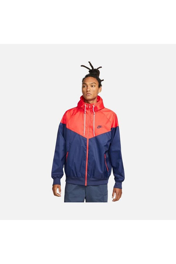 Nike Navy Blue Nike Sportswear Windrunner Full Zip Hoodie Men s Jacket Trendyol