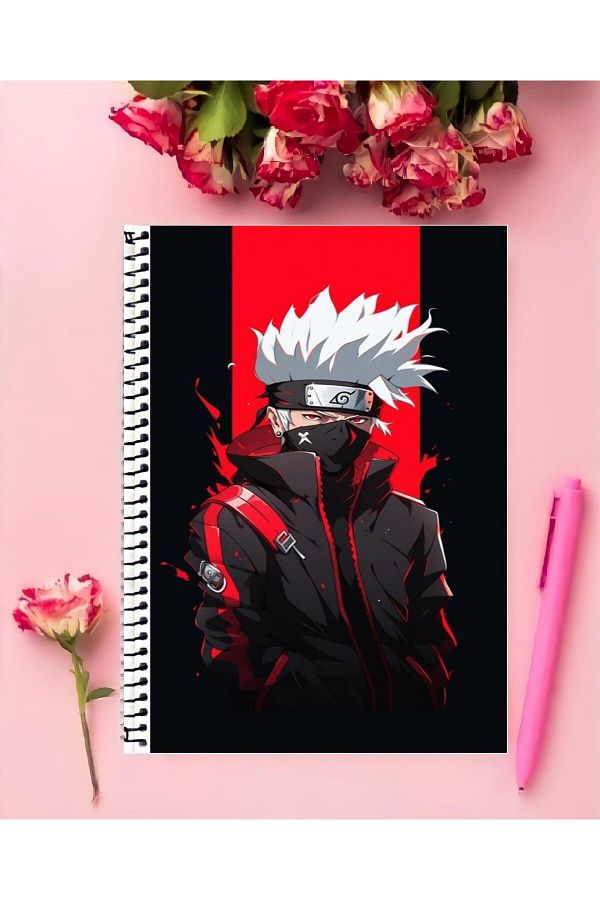 ROLLAS STORE-Kakashi Hatake Anime A4 Size Ring Binder Notebook 1