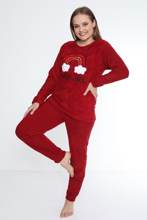 Women's heavy fleece pajamas store