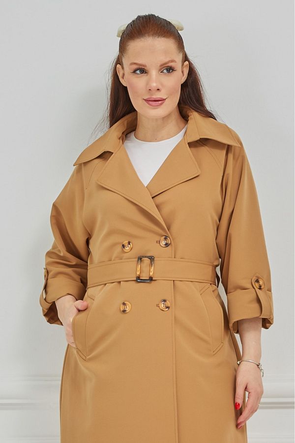 Long flowy trench coat new arrivals