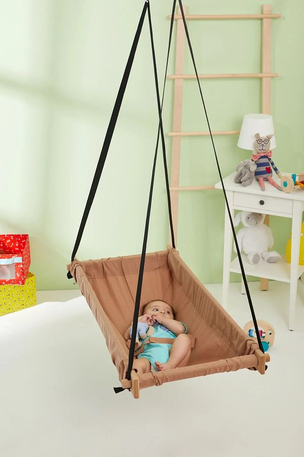 Just Swing Bouncy Wooden Spring Hammock Baby Hammock Cradle Baby Hammock Cradle Trendyol