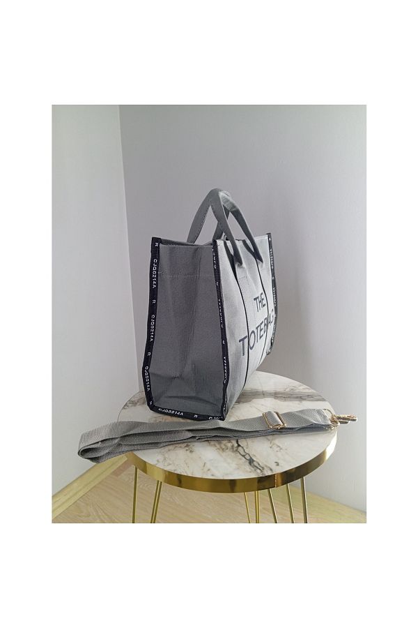Tote bag with thick straps best sale