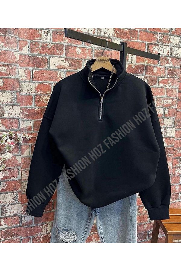 Hoodie zippé oversize on sale