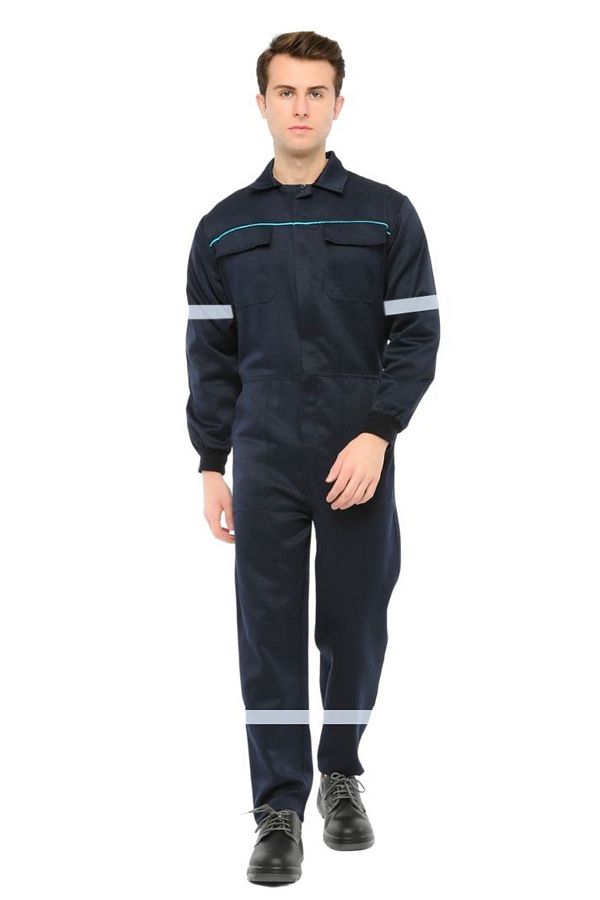 Şensel-Salopetă de lucru cu reflectoare bleumarin - ECO. (55E1645) Uniformă 1
