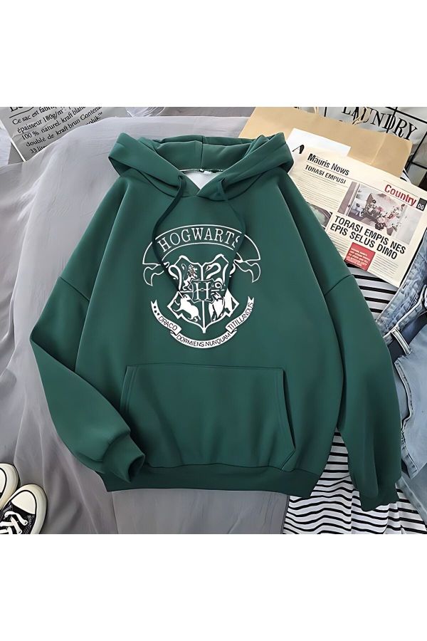 NİCE Harry Potter Hogwarts Printed Sweatshirt - Trendyol