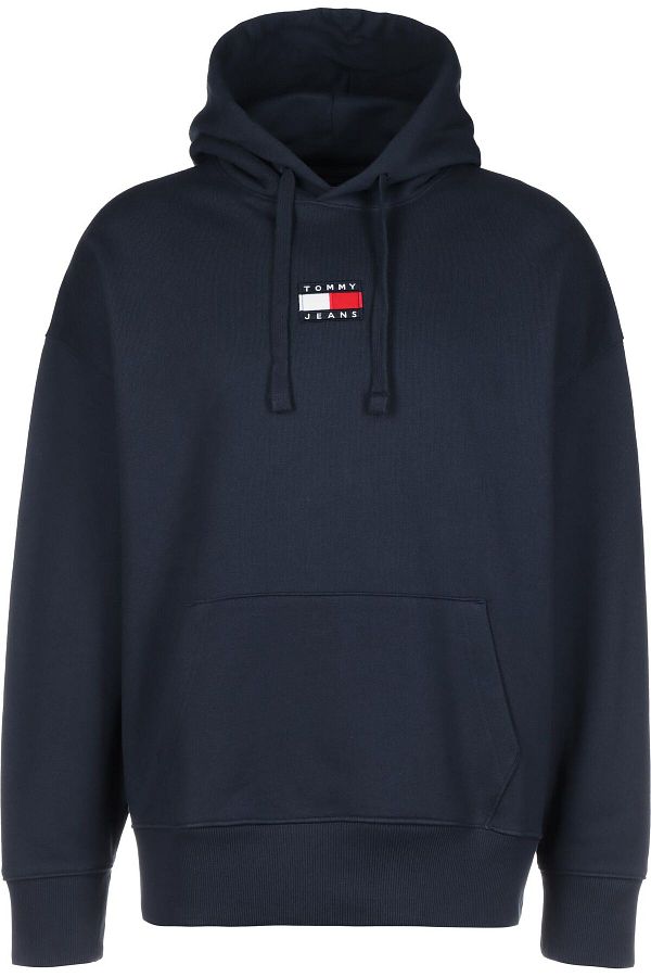 Tommy jeans badge hoodie on sale