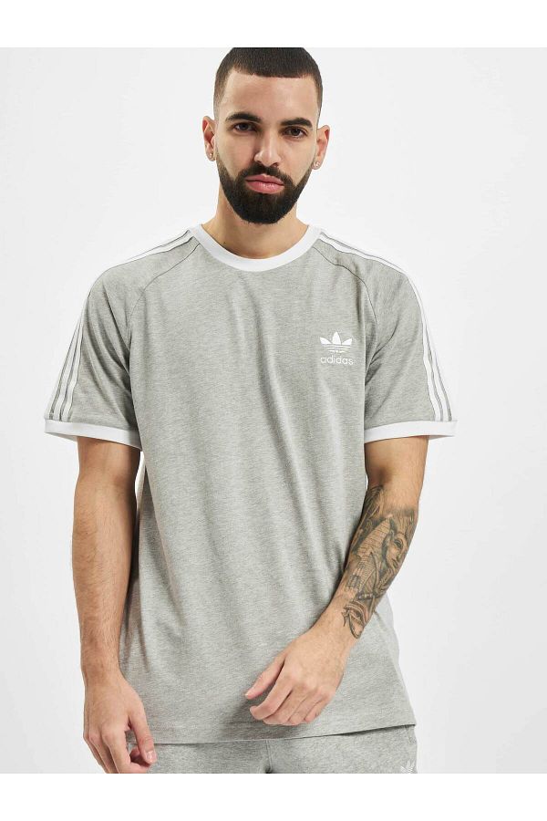 Adidas t shirt herren grau discount