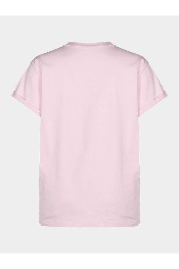 Adidas t shirt damen rosa best sale