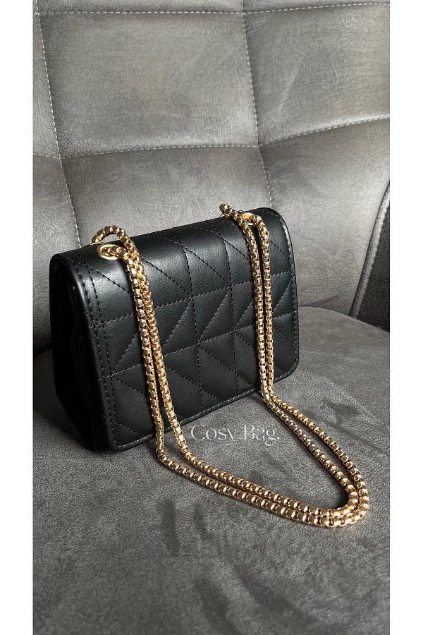Cosy Bag Faux Leather Stylish Shoulder Bag with Two Compartments and Chain Strap Trendyol