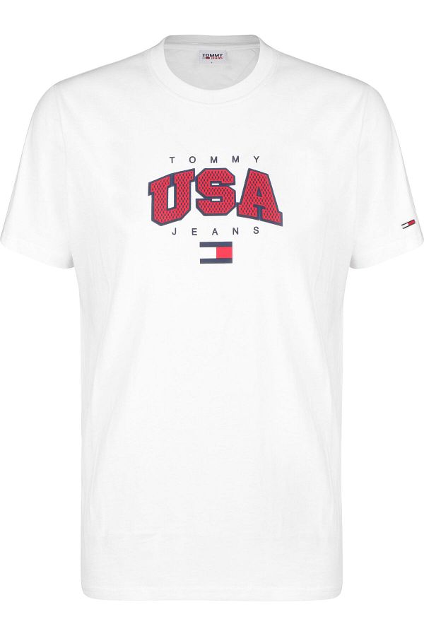 Tommy Hilfiger Herren Tommy Jeans Clsc Modern Sport Usa T Shirt Trendyol