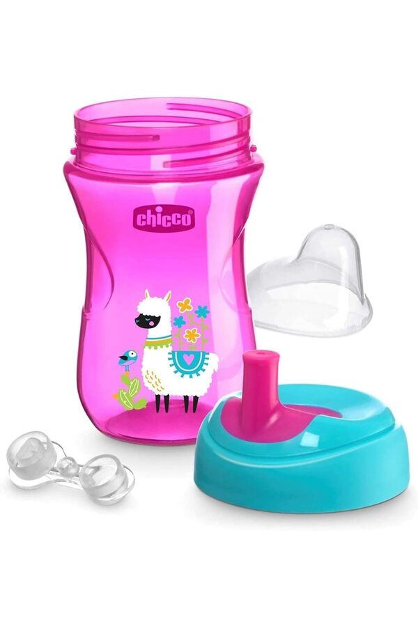 Chicco 2 in 1 Advance Cup Alıştırma Bardağı 266 ml +12 Ay - Purple