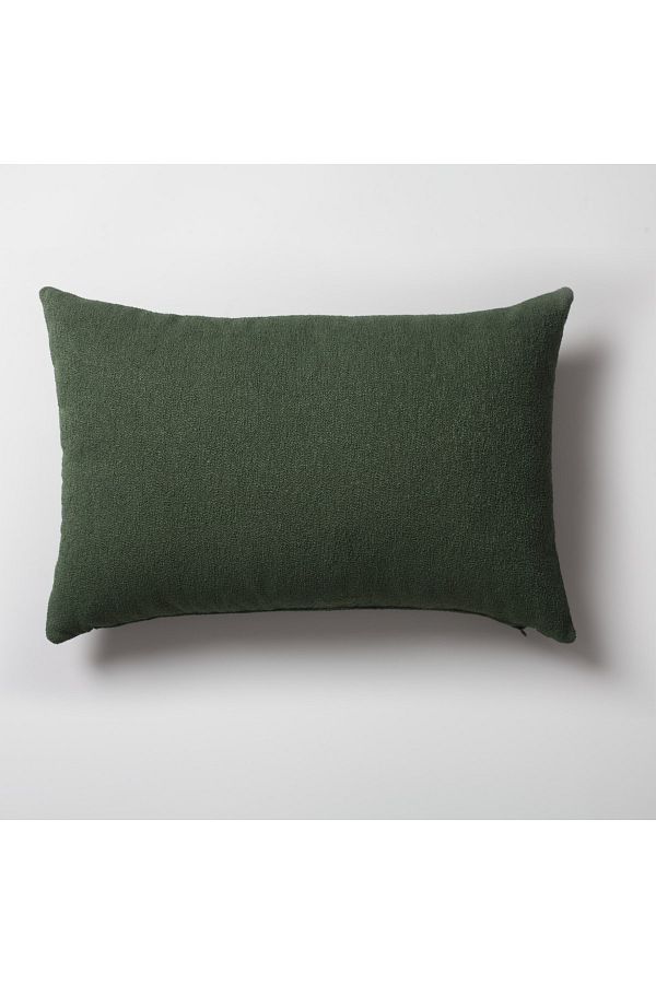 Fineroom Living-"Julia" - Plain Loop Woven Rectangular Throw Pillow 40x60 (Inner Pillow Included) 1