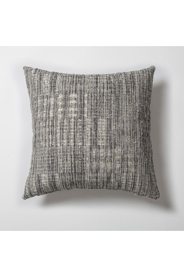 Fineroom Living-" Tweed " - Abstract Patterned Textured Square Throw Pillow 50x50 (Inner Pillow Included) 1