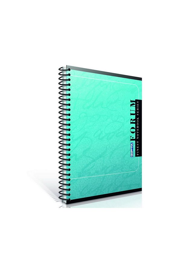 Gıpta-Forum A4 72 Sheets Wire Stitched Cardboard Cover Unlined Notebook 1