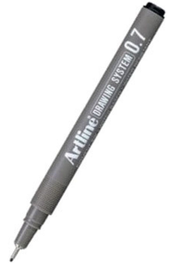 artline-Artline 0.7 Mm Black Drawing Pen 5 Pieces 1