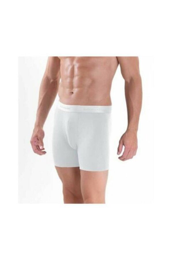 Blackspade-Pack of 2 White Modal Lycra Men's Boxers Does Not Fade, Does Not Harden When Washed 1